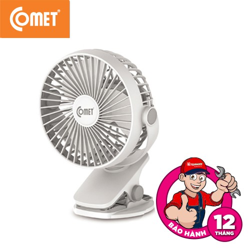 Combo cho Mẹ và Bé: Quạt sạc COMET CRF0705 5W đa chức năng & Đèn bàn COMET CT177 5W