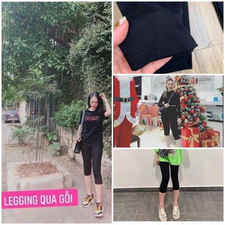 Quần legging Lửng qua gối chuẩn hàng Rainbow Thái Lan