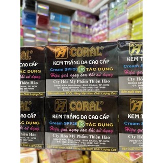 Kem Coral  6 tác dụng
