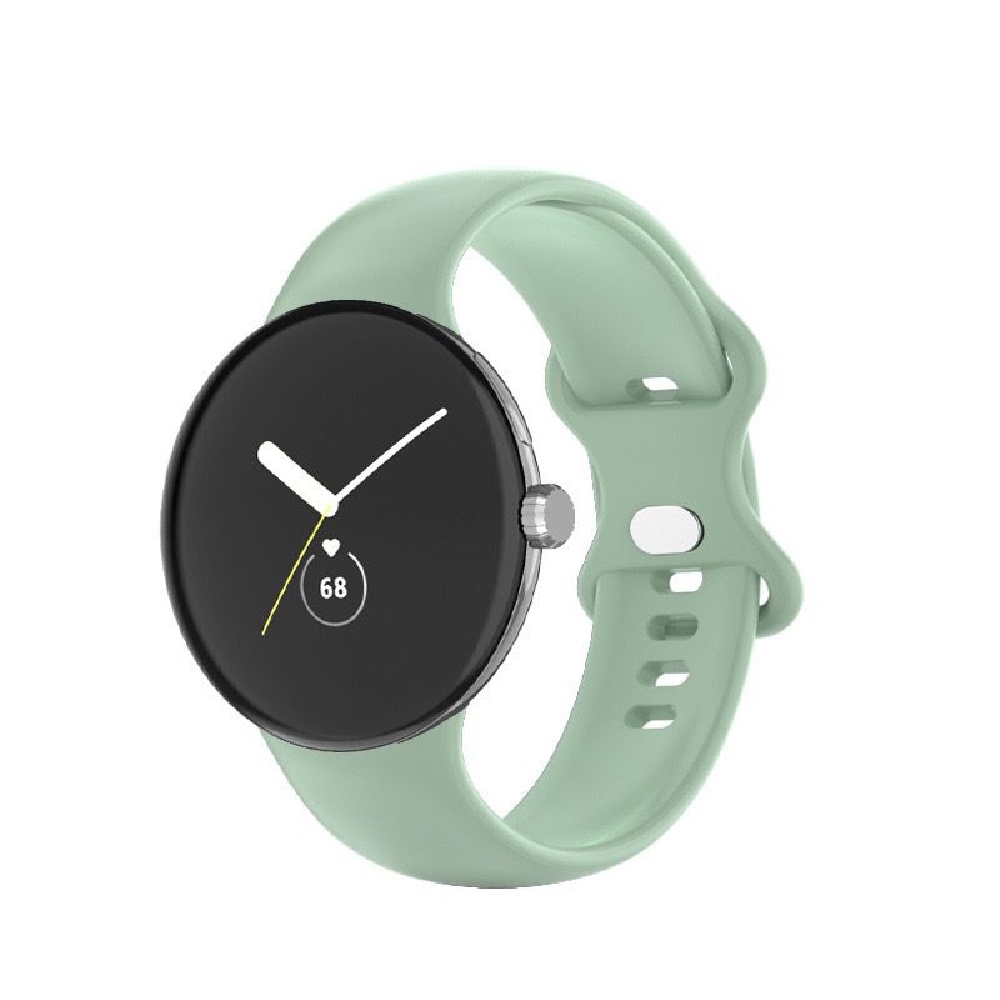 Dây Đeo Đồng Hồ Bằng Silicone Mềm Chống Nước Cho Google Pixel