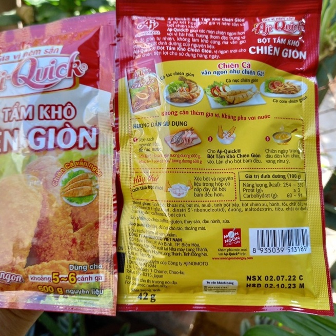 Chiên giòn Hải Sản/ Chiên giòn khô Ajiquick