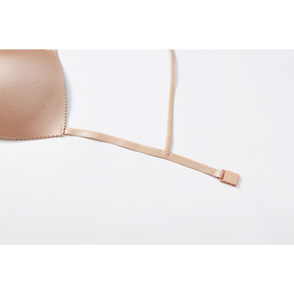 Áo nót nữ 2 dây cài sau nâng ngực KIMCHIBIKINI bra đúc su đệm mỏng không gọng sexy AL030