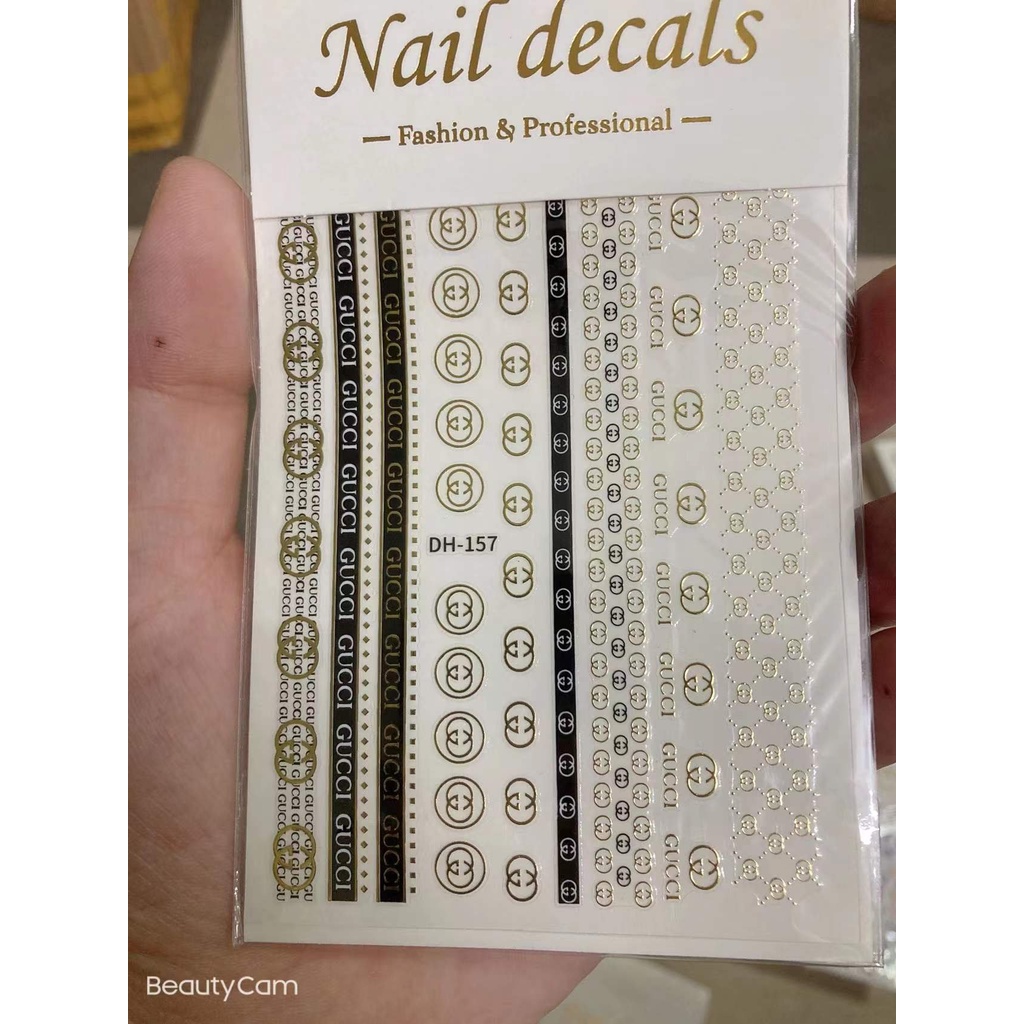 stiker trang tri nail 157