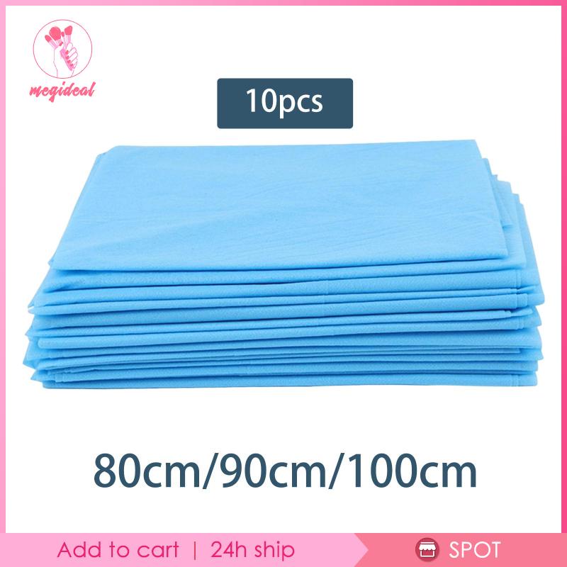 Bộ 10 Vỏ Bọc Giường Mát Xa Bằng Vải Không Dệt Tiện Dụng Mang Theo Du Lịch