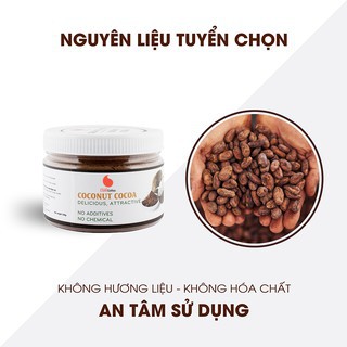 Cacao sữa dừa 3in1 thơm ngon - Đậm đà dạng dễ bảo quản Light Coffee - Hũ 230g - 550g