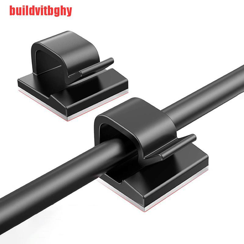 Set 10 Dụng Cụ Sắp Xếp Dây Cáp Để Bàn Mini Dễ Lắp Đặt