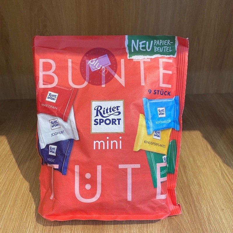 Socola Ritter Sport mini túi 150G hàng chuẩn Đức