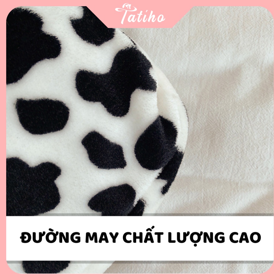 [HÀNG XỊN, GIÁ TỐT] Túi Đeo Vai Vải Lông ( Túi Xách Lông)  Họa Tiết Da Động Vật Phong Cách Retro Cho Nữ - Mã TUI54