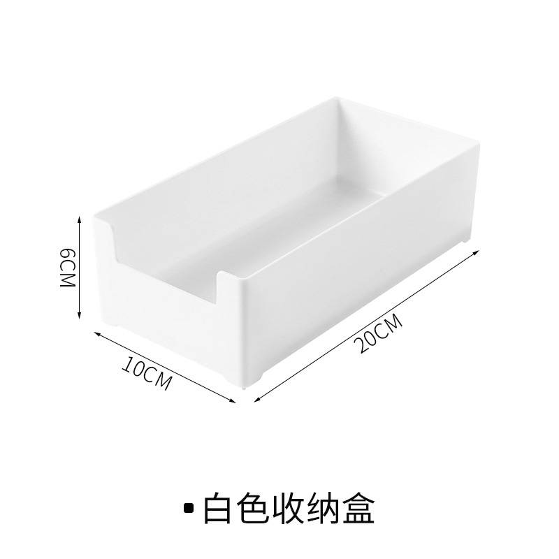 Hộp Đựng Mỹ Phẩm/Văn Phòng Phẩm Để Bàn Bằng Nhựa Trong Suốt