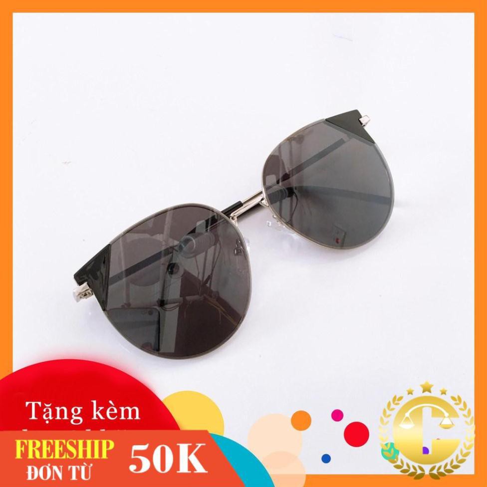 Kính mát mắt mèo 5854 -gọng kính giả cận thời trang nhận cắt mắt cận viễn loạn