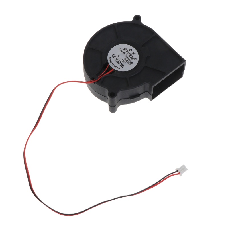 Quạt Thổi Gió 75x75x30mm DC 12V 0 36A 7530 PWM 12V Cho Xe Hơi