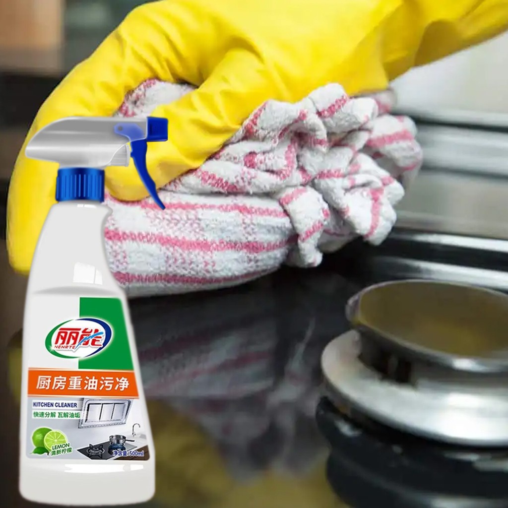 [Tẩy sạch bếp] Làm sạch xoong nồi chảo vật dụng nhà bếp chỉ 1 lần Dung dịch tẩy rửa an toàn Ekosy 500ml -dc4530