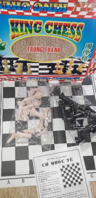 Sét 5 bộ cờ vua Lớn