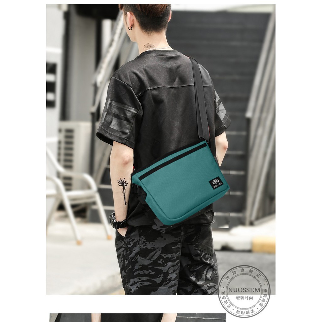 ( FREE SHIP 50K ) Túi đeo chéo nam nữ unisex thời trang BEE GEE 090 chống thấm nước để điện thoại ipad đẹp giá rẻ