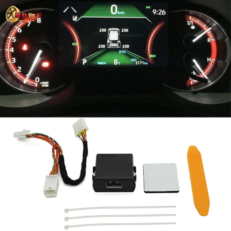 IC giải mã mở tính năng cảm biến áp suất lốp cho xe TOYOTA COROLLA CROSS - TPMS TOYOTA CROSS
