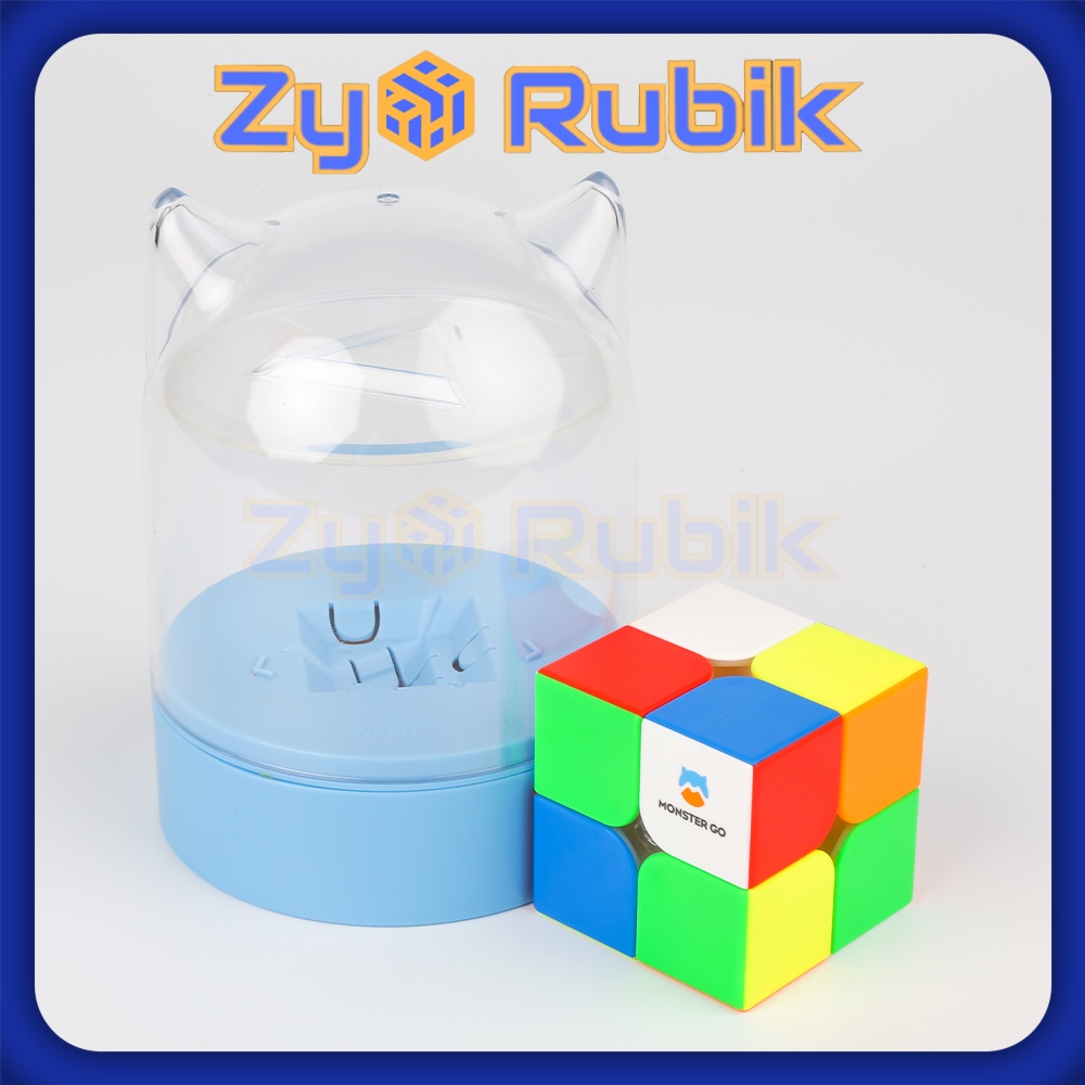 Rubik Gan Monster Go 2x2 - Đồ Chơi Trí Tuệ - Khối Lập Phương 2 Tầng Stickerless ( Hộp Mới ) - Zyo Rubik