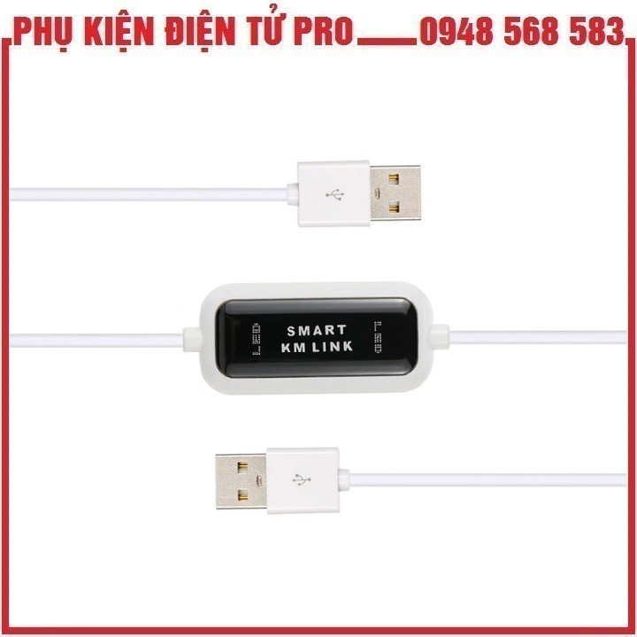 CÁP USB CHUYỂN ĐỔI DỮ LIỆU KẾT NỐI MÁY TÍNH VỚI MÁY TÍNH ĐỒNG BỘ BÀN PHÍM CHUỘT SMART KM LINK