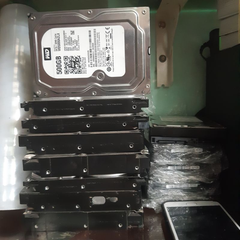 Ổ cứng 500gb chuyên dùng cho đầu ghi camera.Seagate,WD, Toshiba đã qua sử dụng sức khỏe 99%.