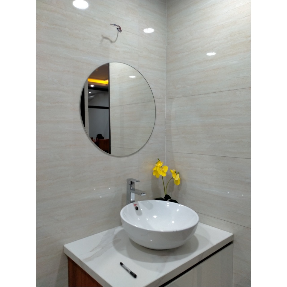 HCM- Gương tròn decor siêu đẹp ship nhanh HCM
