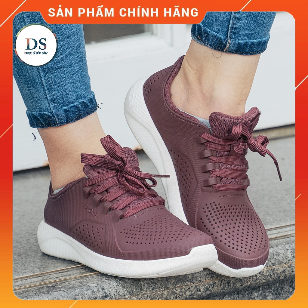 Giày Nhựa Cross LiteRide Chống Nước Kiểu Dáng Thời Trang Màu Mận  Siêu Hot