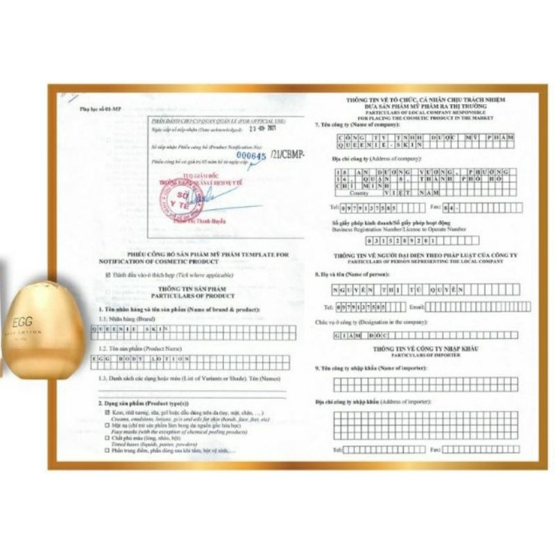 [Chính Hãng] Body Trứng Vàng EGG Chính Hãng ( tặng kèm serum Huyết Thanh ) | BigBuy360 - bigbuy360.vn