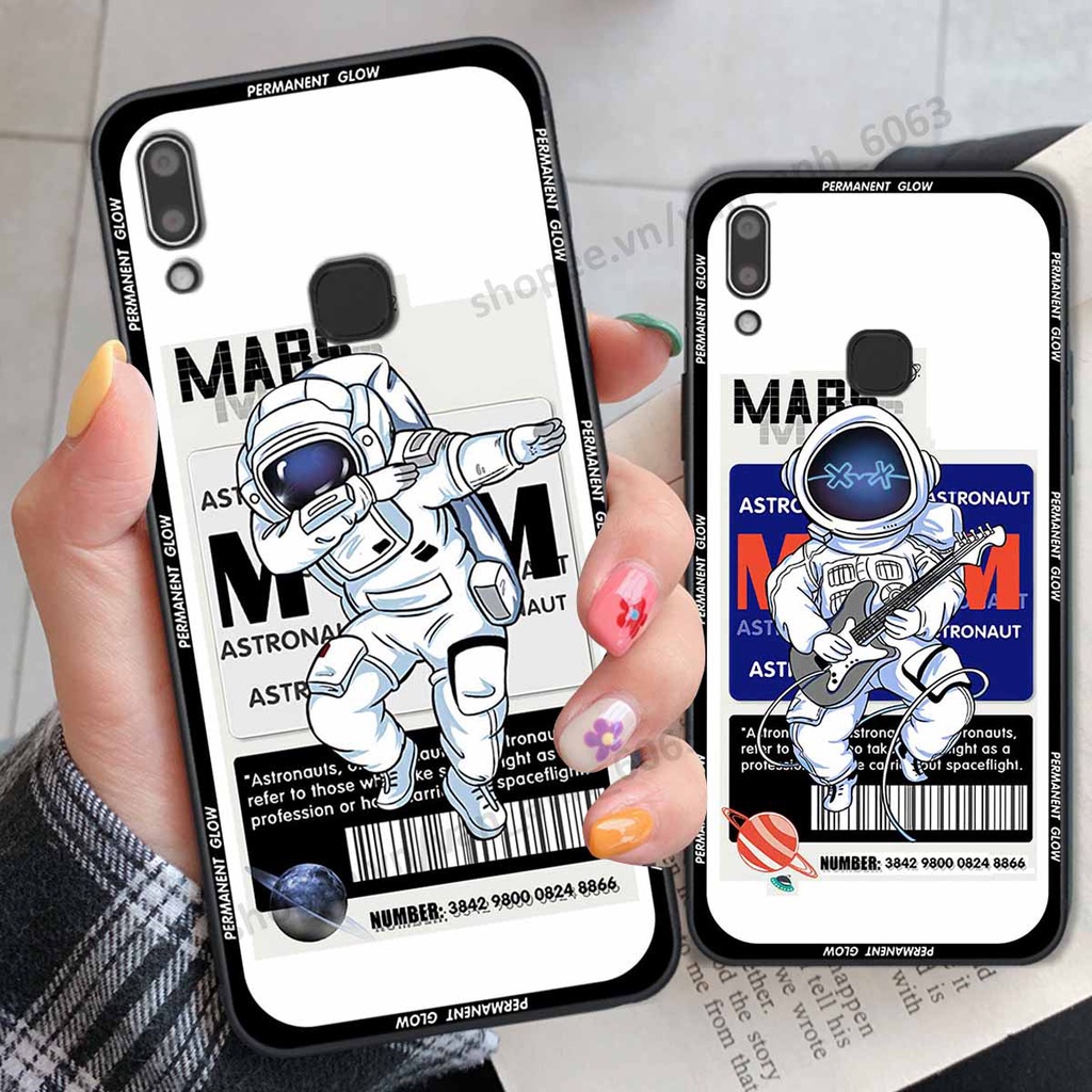 Ốp Vivo Y91 / Y91c / Y93 / Y95 be@r brick mars thời trang, ốp lưng điện thoại viền dẻo siêu chất