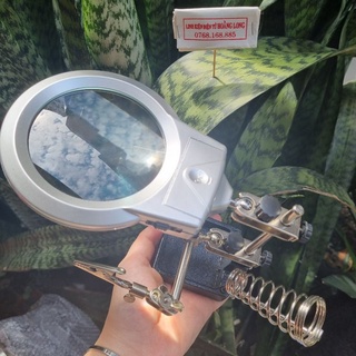 Kính lúp để bàn TỐT ( có đèn )