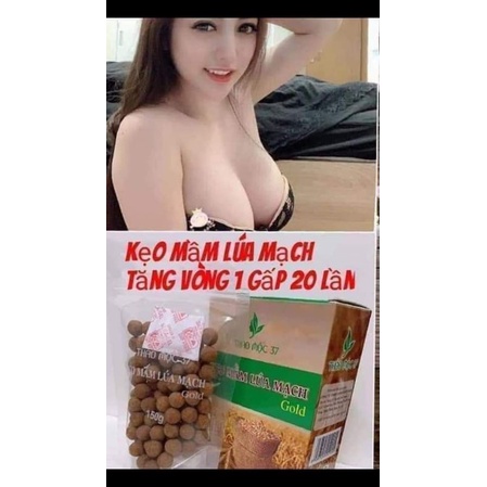 [Giảm giá sốc 5 ngày+ chính hãng+freeship] 10h kẹo mầm lúa mạch gold TM37(kẹo nở ngực siêu tốc) | BigBuy360 - bigbuy360.vn