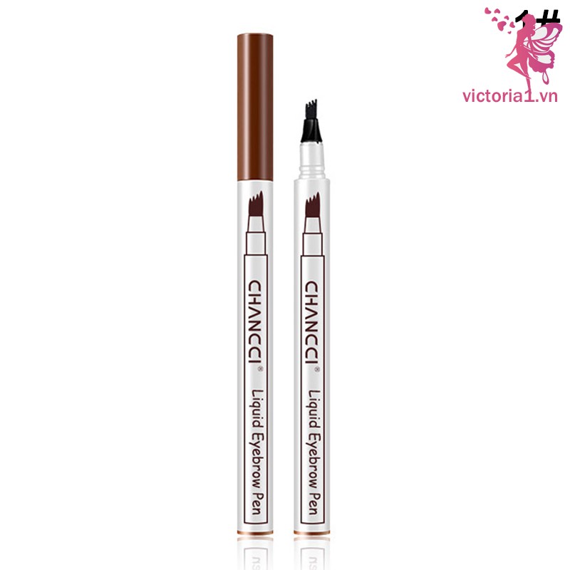 Microblading Tattoo Eyebrow Pencil Long Lasting Waterproof Fork Tip Makeup Ink Sketch Eye Brow Pen