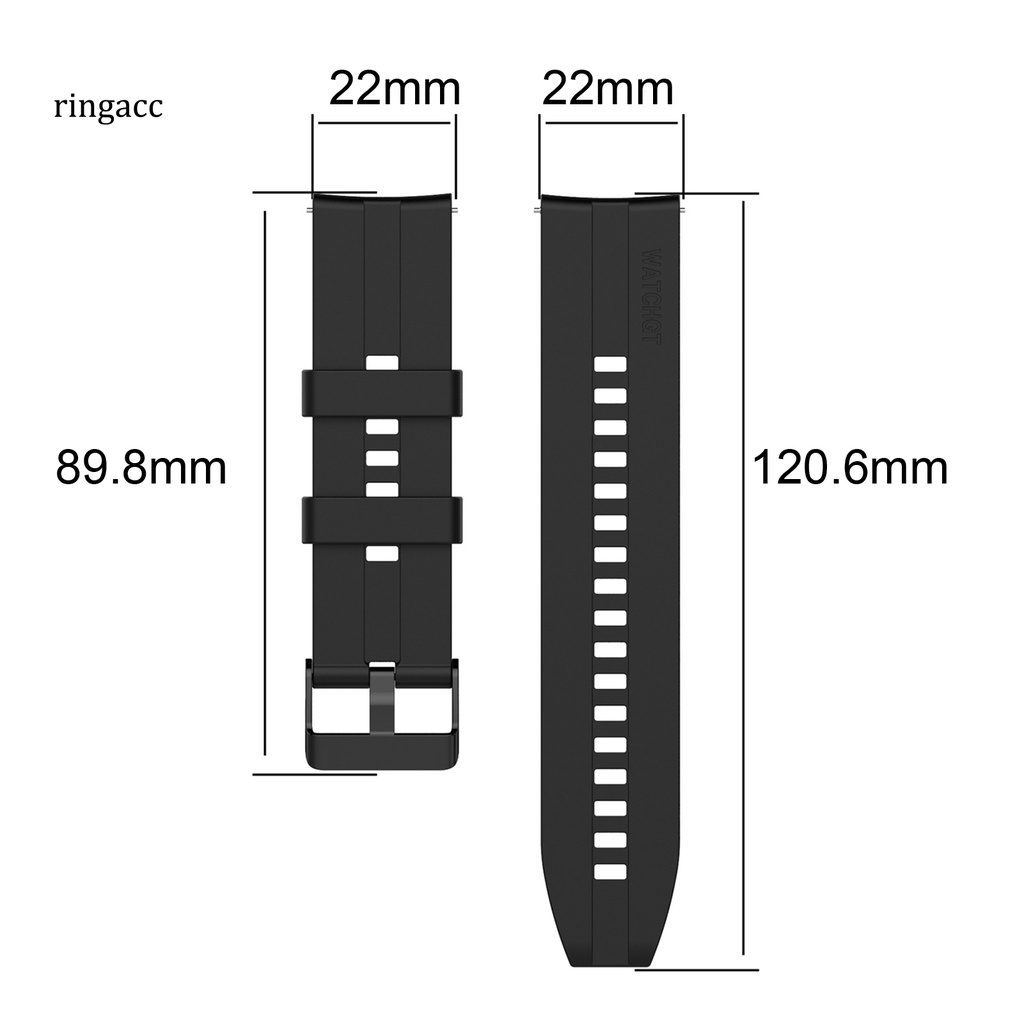 Dây đeo đồng hồ bằng silicone mềm RGA