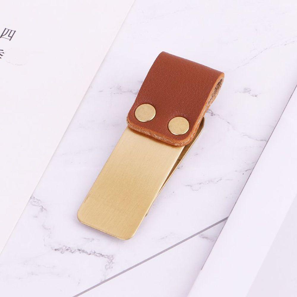 1 Kẹp Kim Loại Giữ Bút Đánh Dấu Trang Sách Tiện Dụng