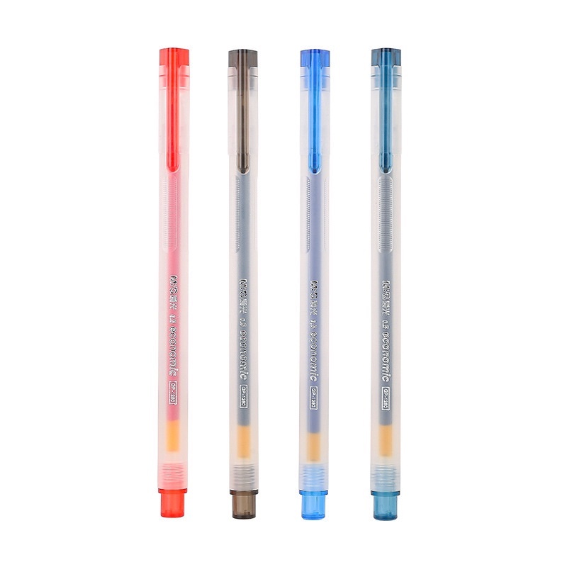 Bút Mực Gel Mực Đen Ngòi 0.5mm Thiết Kế Vỏ Màu Đen Độc Đáo Cho Học Sinh/Văn Phòng