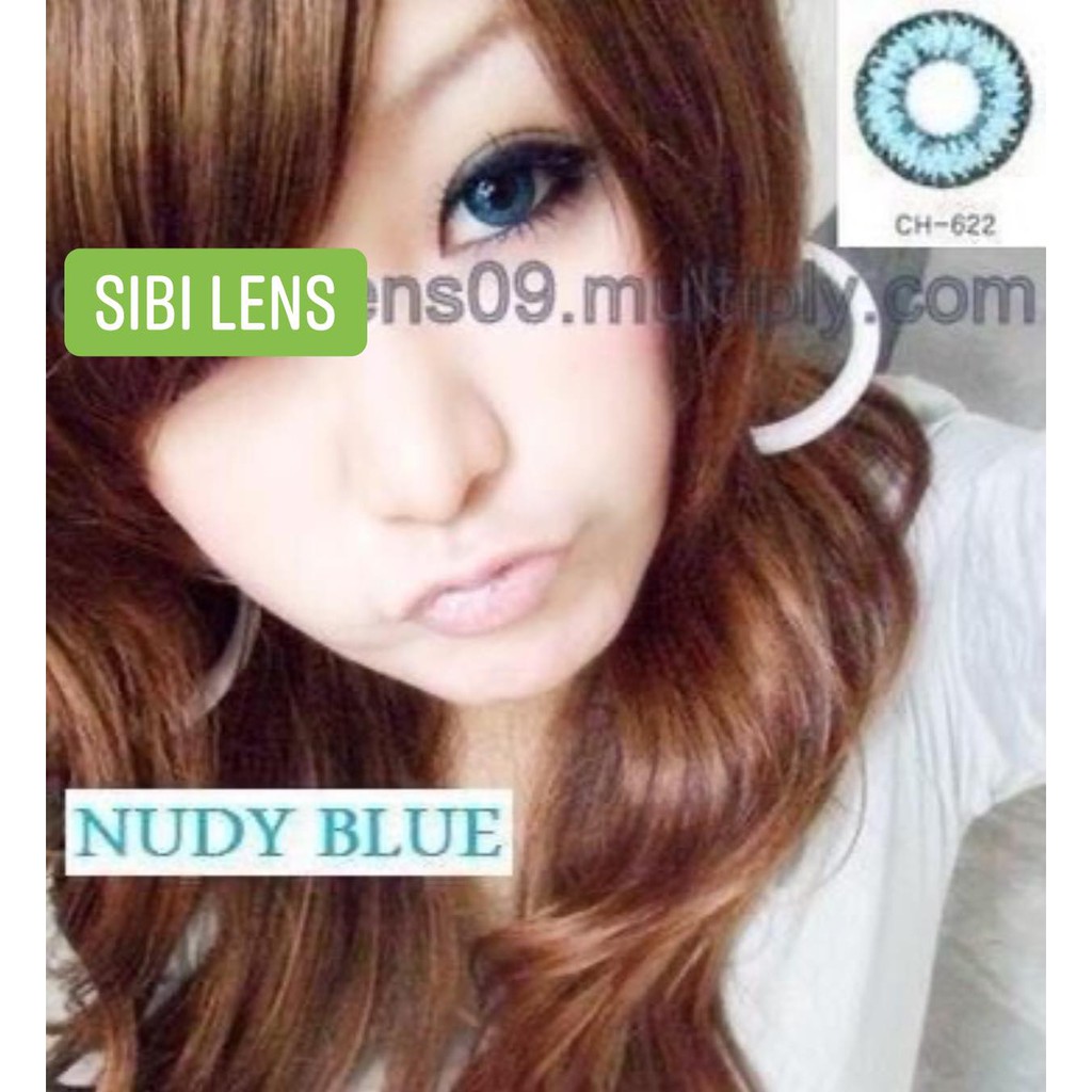 Lens Little Nudy Blue - Lens Chuẩn Thái - Cam Kết Chính Hãng