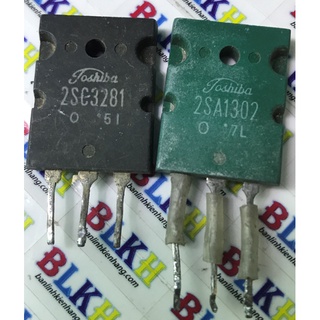 Cặp sò 2sa1302 2sc3281 a1302 c3281 tháo máy - xanh đen chính hãng toshiba