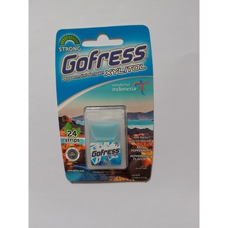 Kẹo Lá Ngậm Thơm Miệng Gofress (Vỉ 24 Lá)