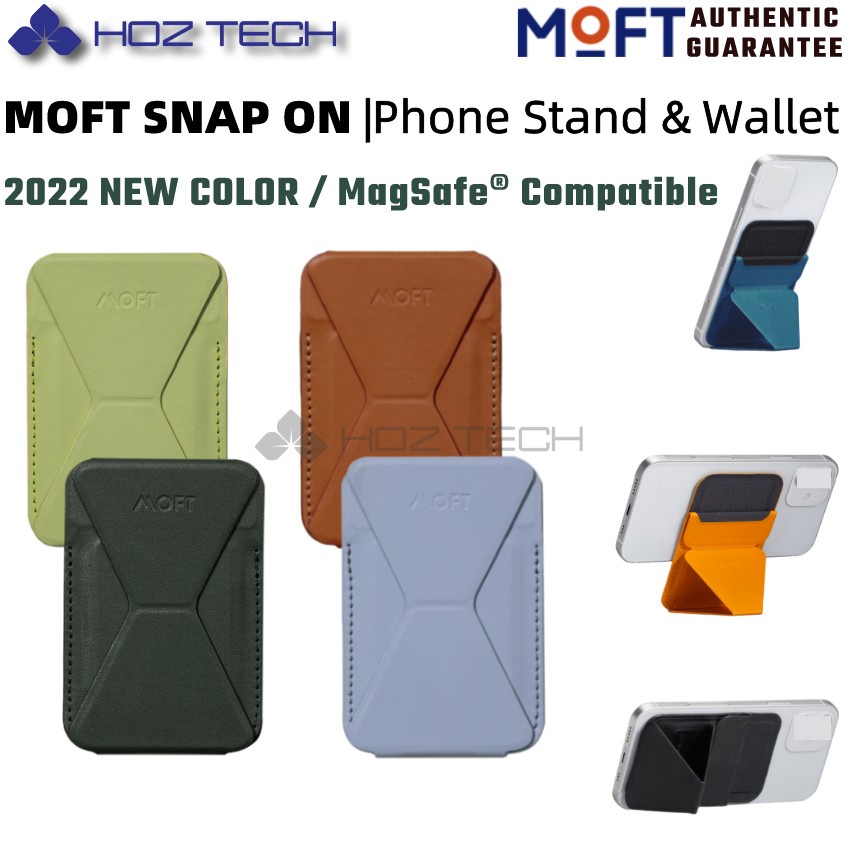 MOFT SNAP ON MagSafe Phone Stand&Wallet Giá Đỡ Điện Thoại Siêu Mỏng Có Ngăn Đựng Thẻ 2022 Mới Cho Mọi Kiểu Điện Thoại Thông Minh