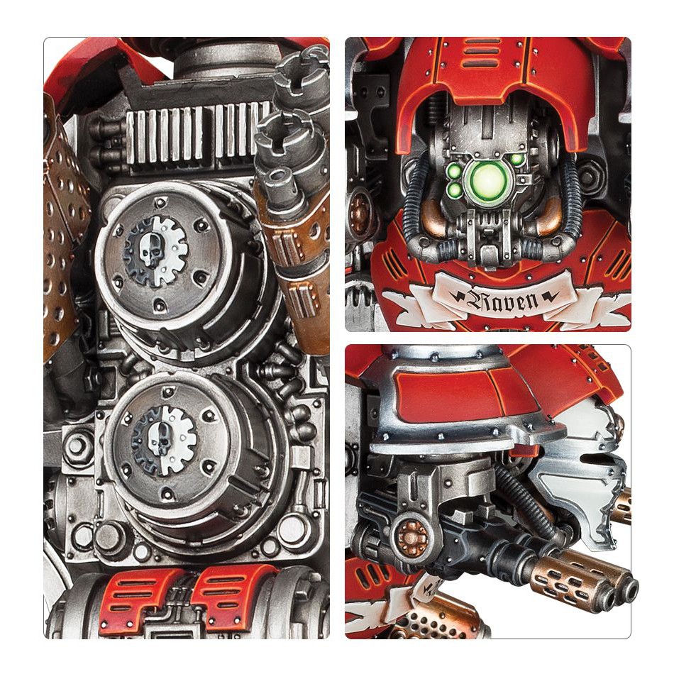 Mô hình nhân vật Warhammer 40k KNIGHT VALIANT