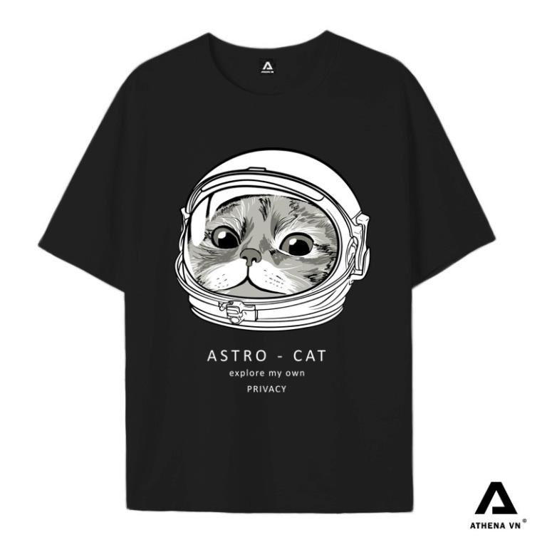 Áo Thun Phong Cách Nhẹ Nhàng - Astro Cat Tee  ཾ