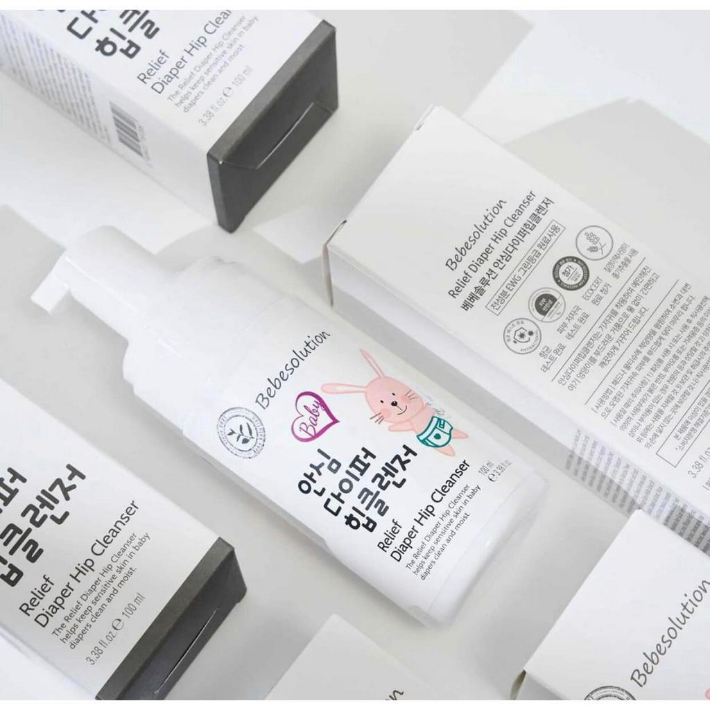 Kem thay tã,bỉm ngừa hăm Bebesolution Hàn Quốc cho bé 100ml