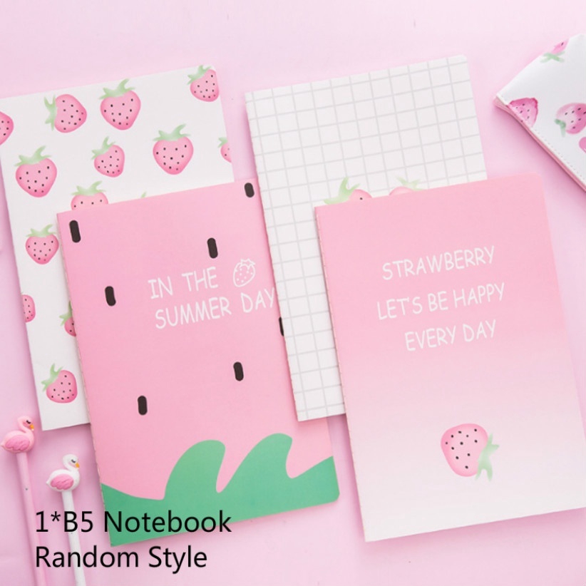 Sổ ghi chú nhật ký khổ B5 bìa mềm dành cho học sinh trong trường và giới văn phòng