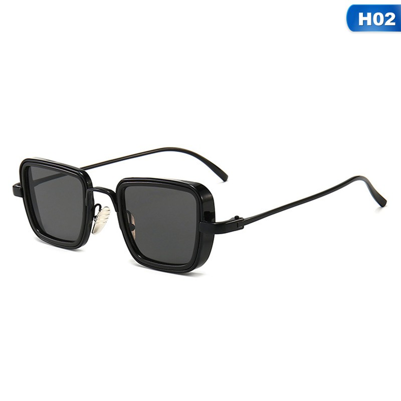 Kính mát kim loại thiết kế gọng vuông hợp thời trang cho nam balo local brand | BigBuy360 - bigbuy360.vn