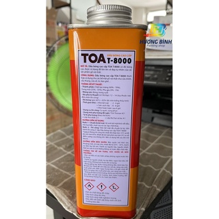 Dầu bóng cao cấp TOA T-8000 (lon 850ml)
