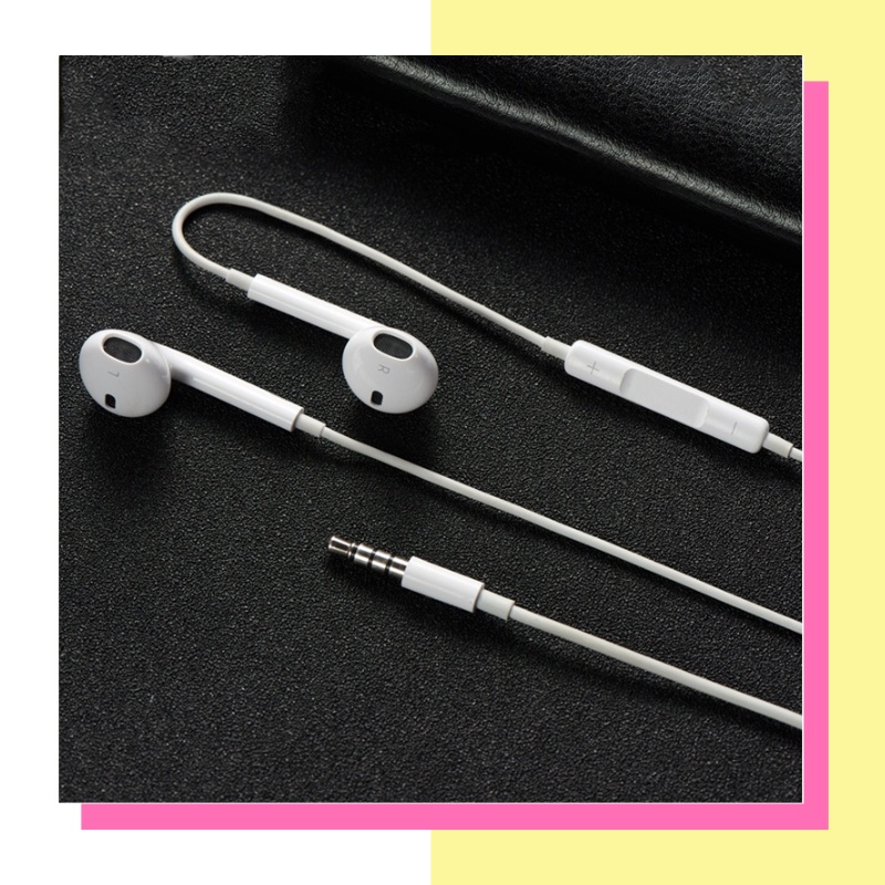 Tai Nghe 6S Jack Cắm 3.5mm Cho 5/5S/6/6S/6Plus/6SPlus/ và Điện Thoại Android