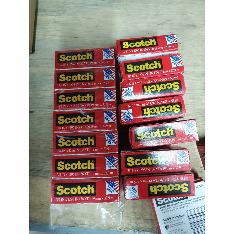 Băng keo test mực, test sơn 3M Scotch 600