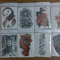 HÌNH XĂM DÁN BẢN TO DÁN CẢ LƯNG (tattoo sticker)