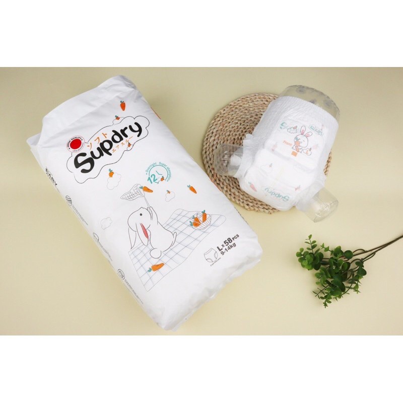 [HCM] Bỉm Supdry nội địa Trung quần dán S72/M66/L60/M64/L58/XL52/XXL50/XXXL46