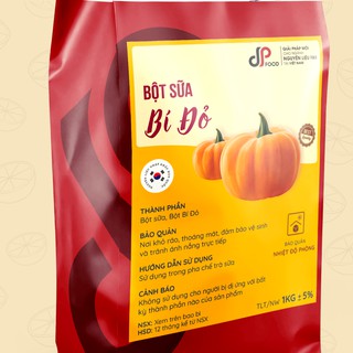 Bột sữa Bí đỏ Hàn Quốc Dùng Pha Chế Trà sữa