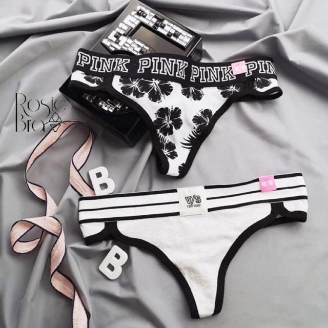 Quần Lót Lọt Khe Cạp To dáng Thể Thao Pink P061