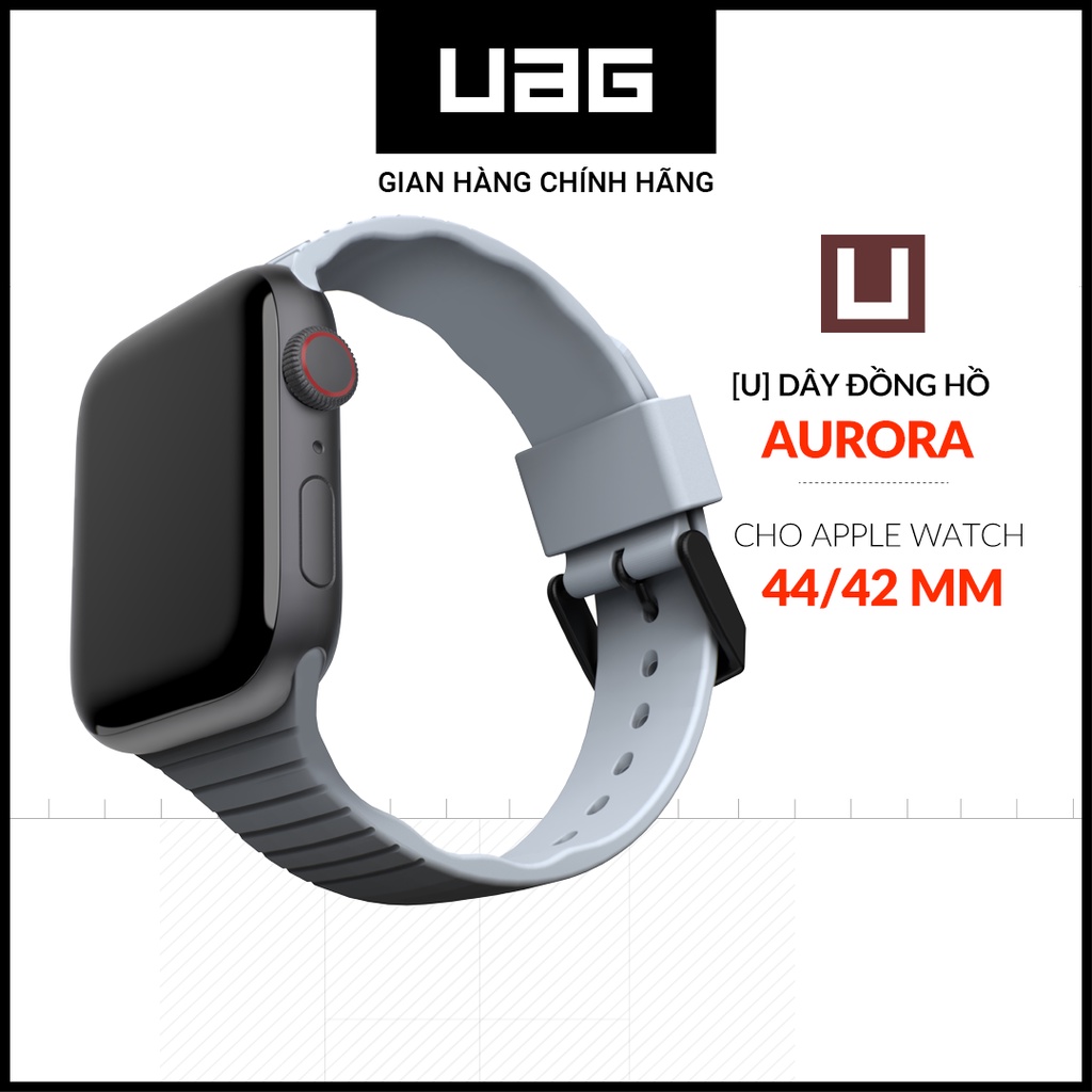 [CHÍNH HÃNG UAG] Dây đồng hồ UAG Aurora Silicone cho Apple Watch