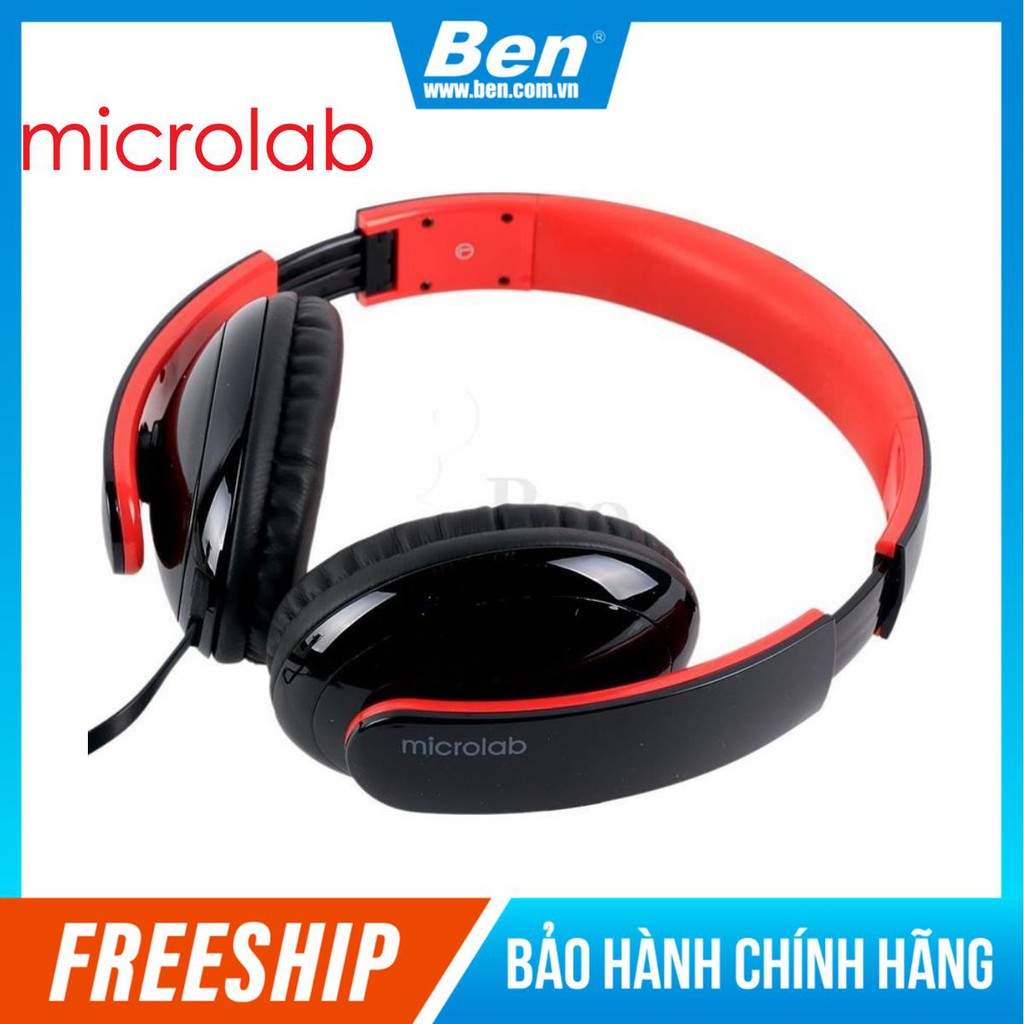 Tai nghe vi tính Microlab K310 - Tai nghe máy tính K310 chính hãng Microlab BH 6 Tháng